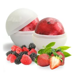 Hielo en bolas, molde de silicona para hacer esferas de hielo 2.5"