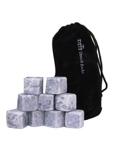 Set x9 Hielo de Roca Piedras térmicas para el Verdadero Whisky en las rocas