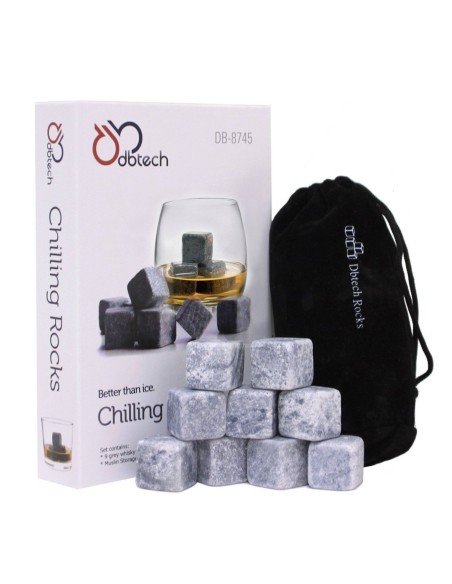 Set x9 Hielo de Roca Piedras térmicas para el Verdadero Whisky en las rocas