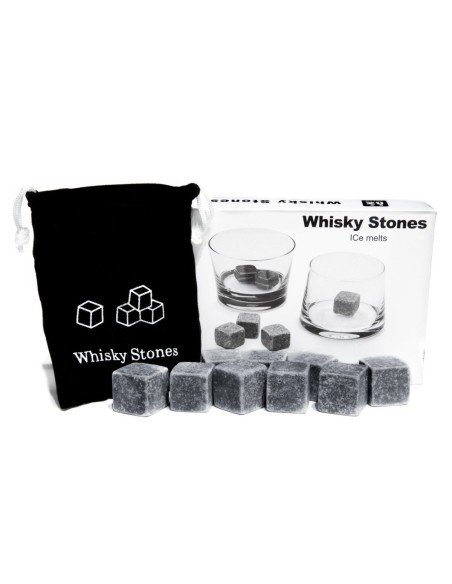 Set x9 Hielo de Roca Piedras térmicas para el Verdadero Whisky en las rocas