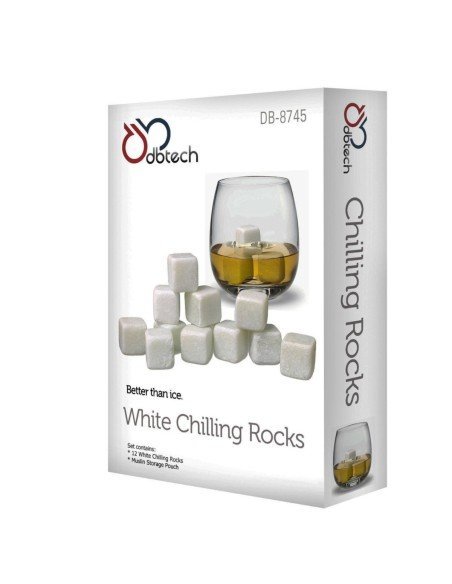 Set x12 Hielo de Roca Piedras térmicas para el Verdadero Whisky en las rocas Set x12 Hielo de Roca Piedras térmicas para el Verdadero Whisky en las rocas