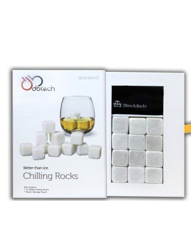 Set x12 Hielo de Roca Piedras térmicas para el Verdadero Whisky en las rocas