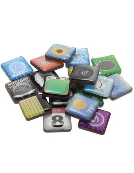 Iconos magnéticos iphone 5, iphone 4 apps para pegar en la nevera o en metales Iconos magnéticos iphone 5, iphone 4 apps para pegar en la nevera o en metales
