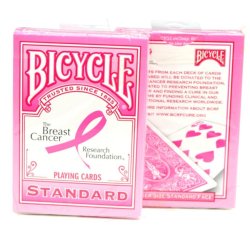 Juego de Cartas Bicycle Breast Cancer Research Foundation Playing Cards Baraja Pocker Original importadas 