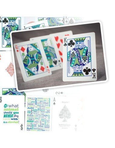 Juego de Cartas Bicycle Table Talk Playing Cards Baraja Pocker importadas