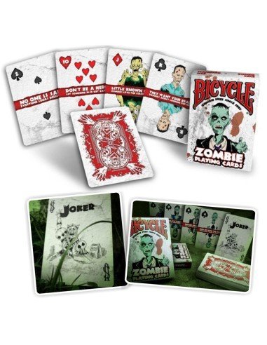 Juego de Cartas Bicycle Zombie Playing Cards Baraja Naipe Pocker importadas