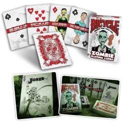 Juego de Cartas Bicycle Zombie Playing Cards Baraja Naipe Pocker importadas