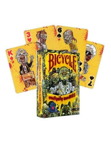 Juego de Cartas Bicycle Everyday Zombies Playing Cards Baraja Naipe Pocker importadas