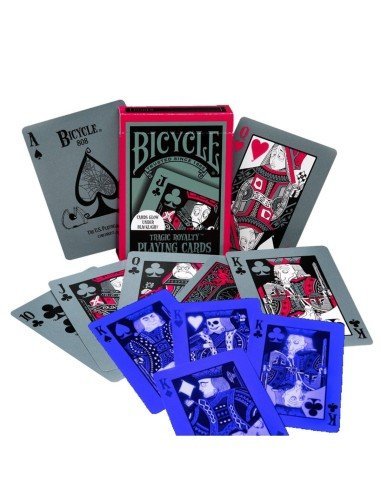 Juego de Cartas UV Glow Bicycle Tragic Royalty Playing Cards Brilla con la luz UV Pocker Realeza trágica 