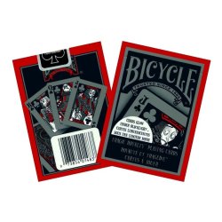 Juego de Cartas UV Glow Bicycle Tragic Royalty Playing Cards Brilla con la luz UV Pocker Realeza trágica 
