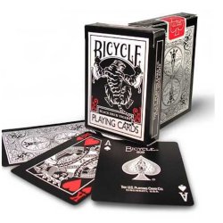 Juego de Cartas Bicycle Black Tiger by Ellusionist Playing Card Tigre Negro Baraja Naipe Pocker 