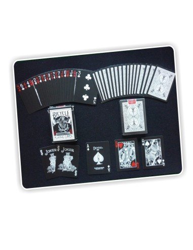 Juego de Cartas Bicycle Black Tiger by Ellusionist Playing Card Tigre Negro Baraja Naipe Pocker 