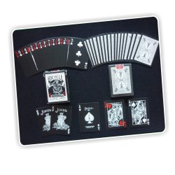 Juego de Cartas Bicycle Black Tiger by Ellusionist Playing Card Tigre Negro Baraja Naipe Pocker 