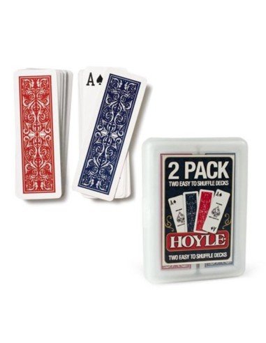 2 Juegos de cartas Bicycle Hoyle Slice tamaño especial Playing Cards Baraja Naipe Pocker importadas