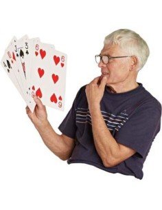 Cartas Pocker Tamaño Jumbo 12X5