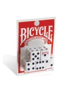 Juego de 5 dados Bicycle en acrílico de alta calidad 2