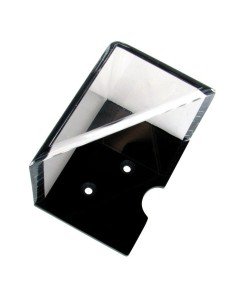 Soporte para cartas descartadas en acrílico pocker, naipes, black jack 2