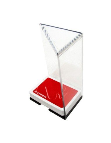 Soporte para cartas descartadas en acrílico pocker, naipes, black jack