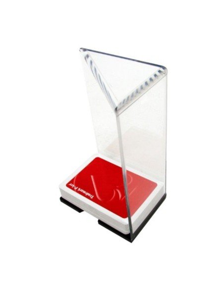 Soporte para cartas descartadas en acrílico pocker, naipes, black jack