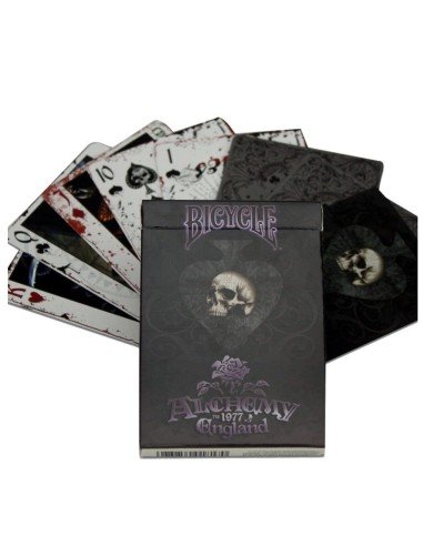 Juego de Cartas Alchemy 1977 England Segunda Versión Playing Cards Baraja Pocker Originales 