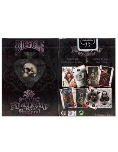 Juego de Cartas Alchemy 1977 England Segunda Versión Playing Cards Baraja Pocker Originales 