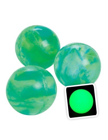 Pelota Loca Glow in the dark brilla en la oscuridad