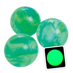 Pelota Loca Glow in the dark brilla en la oscuridad