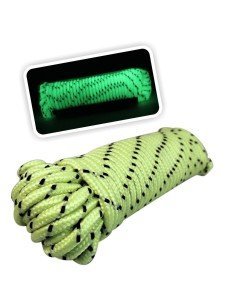 Lazo cuerda Glow in the dark, brilla en la oscuridad divertido