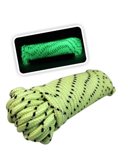 Lazo cuerda Glow in the dark, brilla en la oscuridad divertido