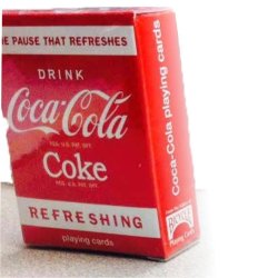 Juego de Cartas Bicycle Mini de Coca Cola Playing Card 