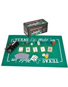Kit de Casino Pocker Texas Hold´em BlackJack