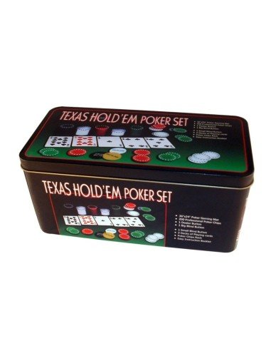 Kit de Casino Pocker Texas Hold´em BlackJack 