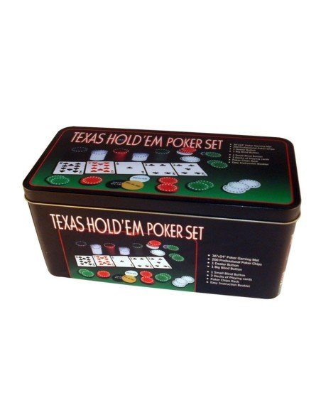 Kit de Casino Pocker Texas Hold´em BlackJack 