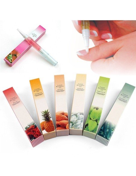 Aceite Revitalizante óleo para cuticula con aroma Uñas Saludables Y Fuertes