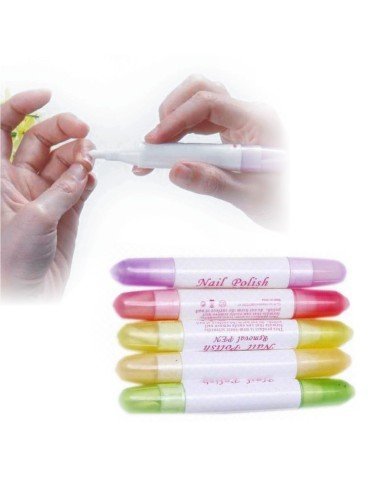 Lápiz recargable con Removedor de uñas decoración delineador