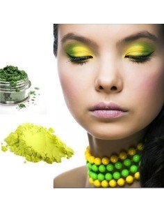 Sombras Pigmento UV Glow colores Neón brillan con la luz UV