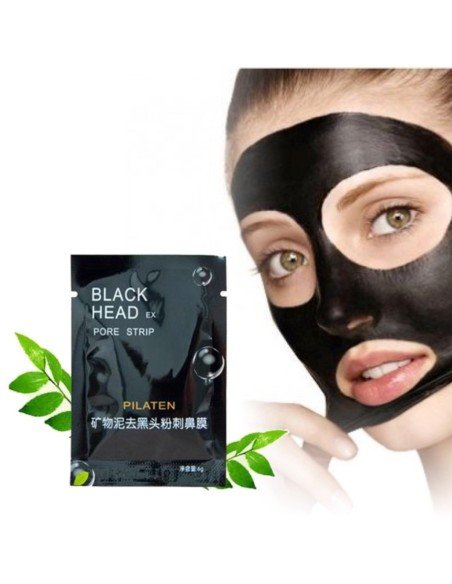 Mascarilla Limpiadora Negra remueve y elimina los puntos negros acné y grasa