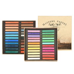 Caja de 48 Tizas tinte temporal Hair Chalk para Cabello Mecha Mechones