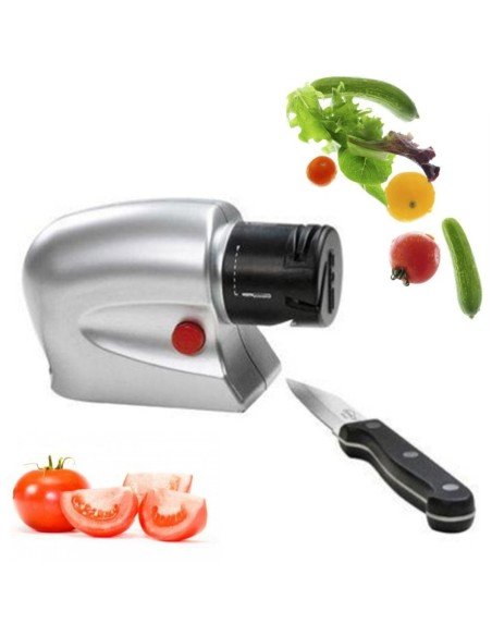 Afilador eléctrico de cuhillos tijeras Chef un filo perfecto duradero Afilador eléctrico de cuhillos tijeras Chef un filo perfecto duradero