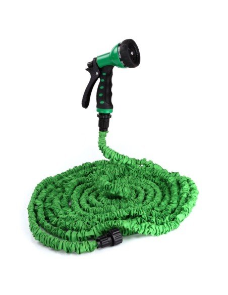 Manguera Retráctil X Hose de 22.5 mts con Pistola de 7 funciones