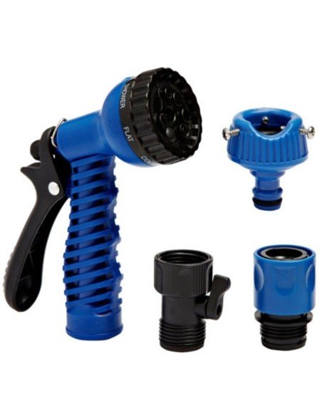 Manguera Retráctil X Hose de 22.5 mts con Pistola de 7 funciones