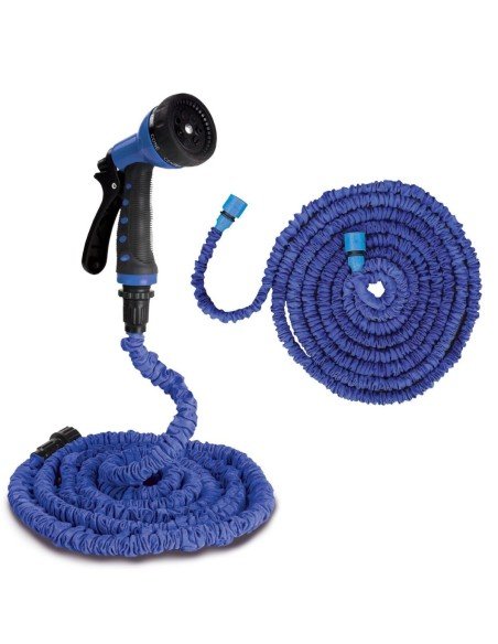 Manguera Retráctil X Hose de 22.5 mts con Pistola de 7 funciones
