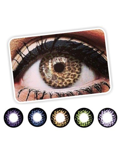 Lentes de contacto Cosméticos Animal Print
