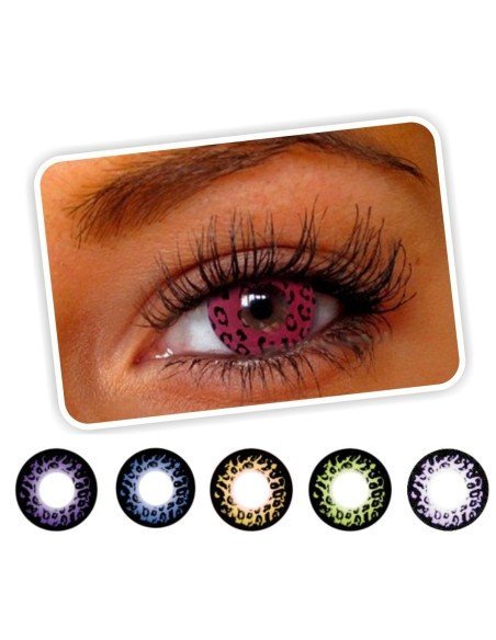 Lentes de contacto Cosméticos Animal Print