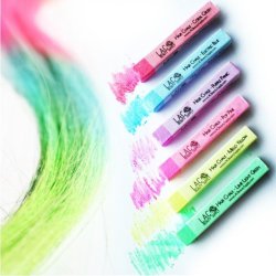Caja de 6 Tizas UV Glow tinte temporal Hair Chalk