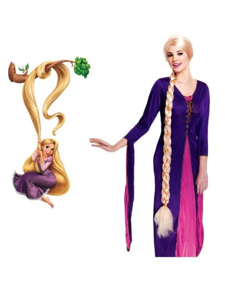 Peluca Princesa Godiva Extralarga de 160cm