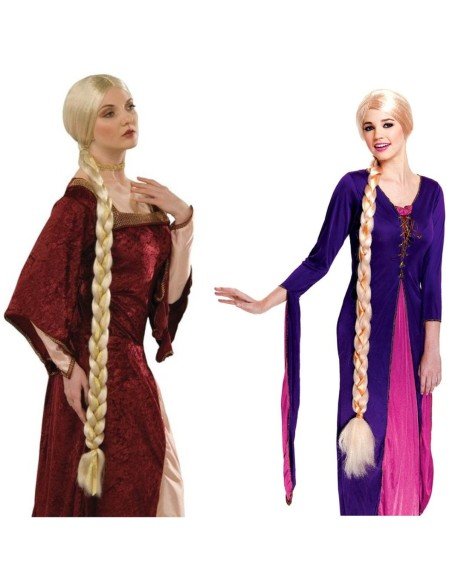 Peluca Princesa Godiva Extralarga de 160cm