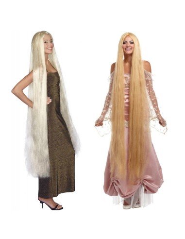 Peluca Princesa Godiva Extralarga de 160cm