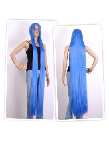 Peluca Lisa de 1.5mts extra larga cabello liso y resiste temperatura