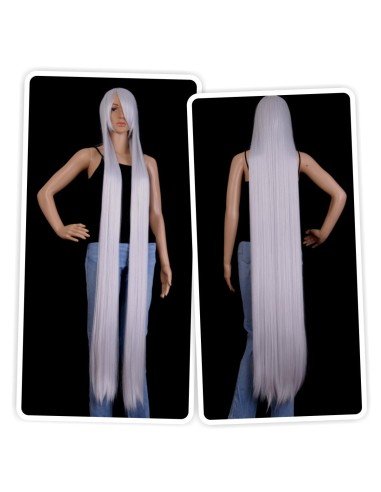 Peluca Lisa de 1.5mts extra larga cabello liso y resiste temperatura